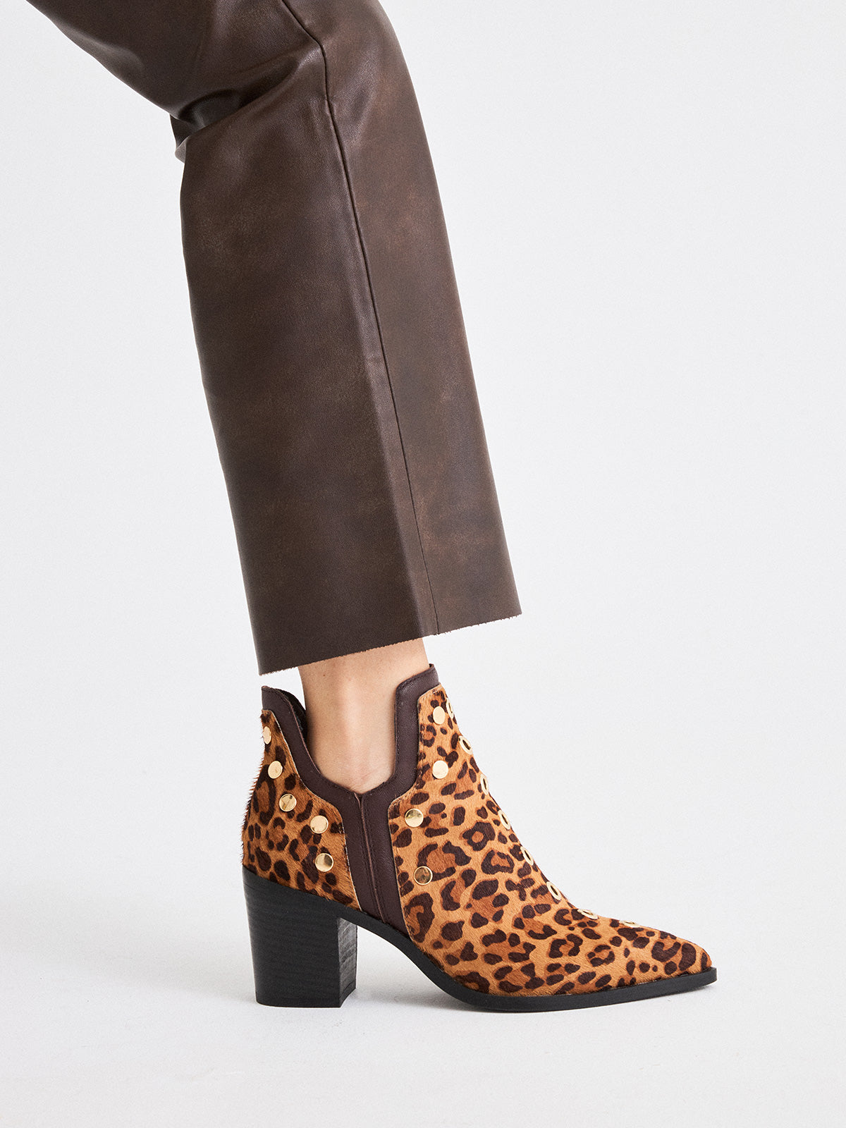 NAPOLES-020 LEATHER LEOPARD