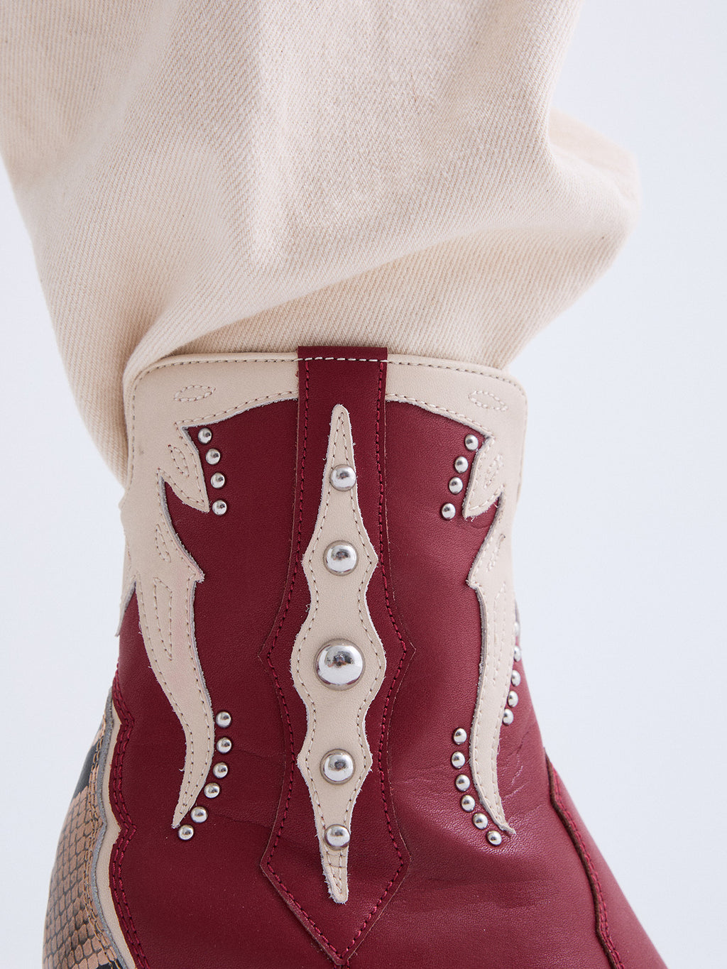 NAPOLES-024 LEATHER RED