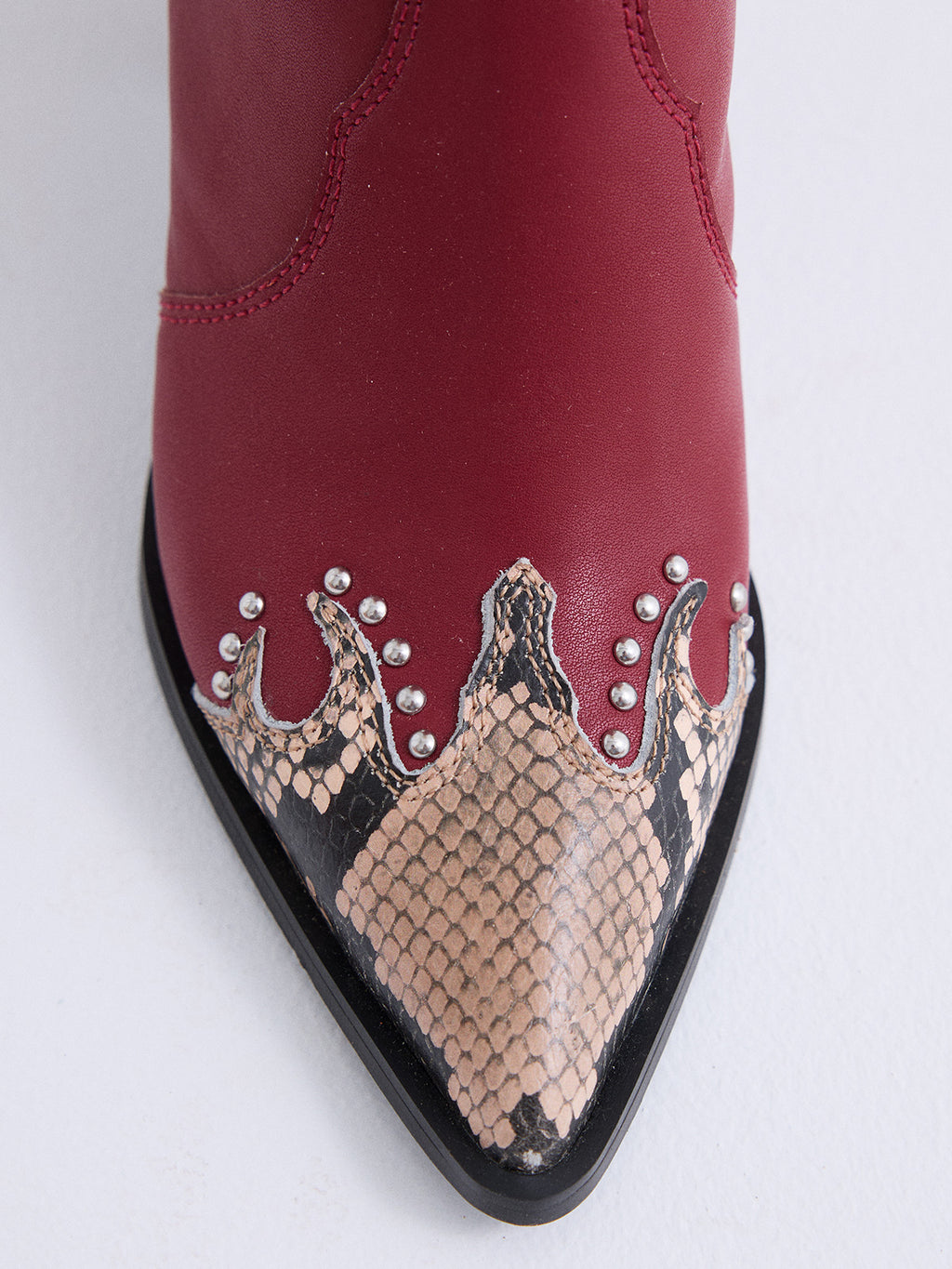NAPOLES-024 LEATHER RED