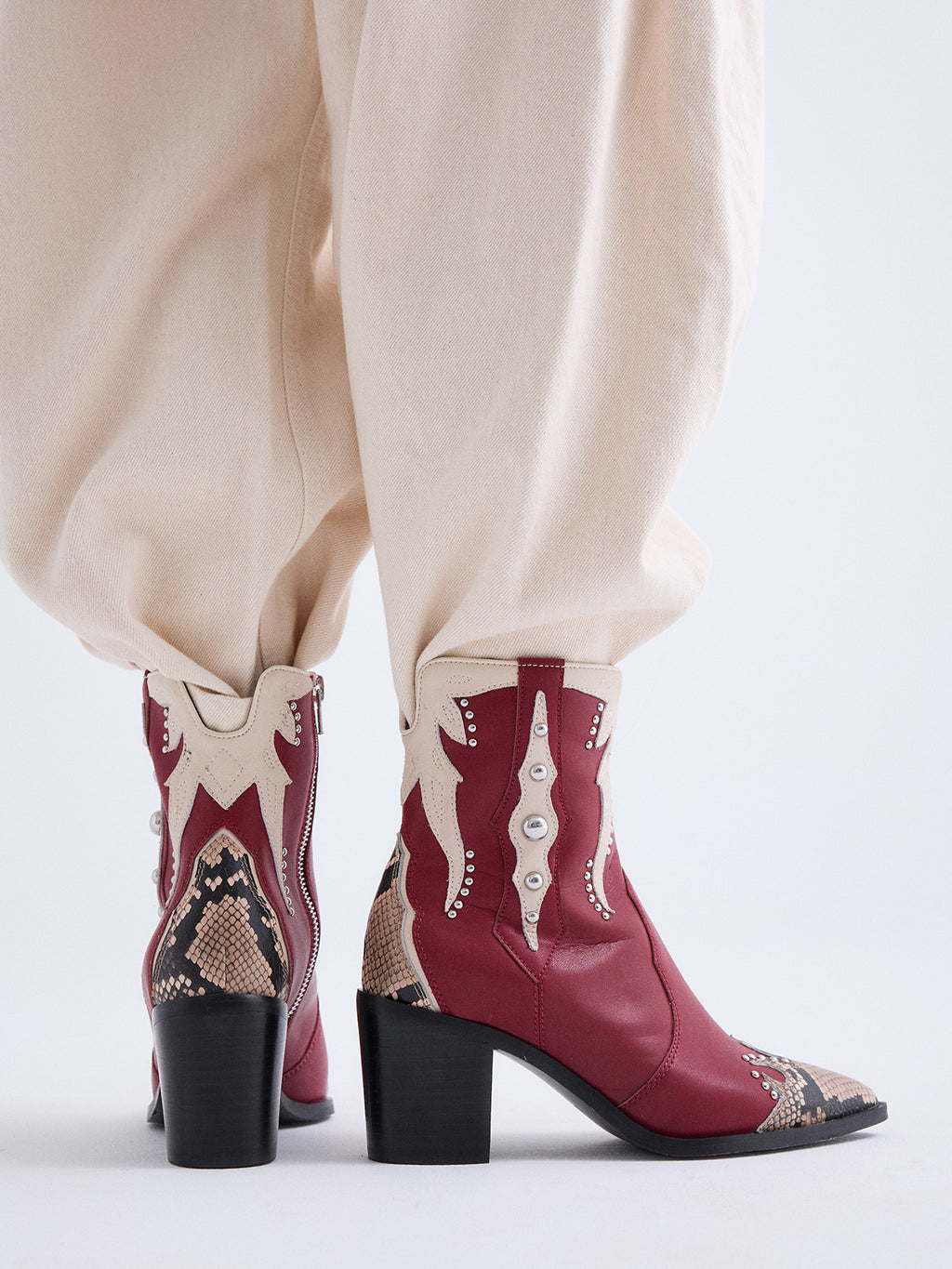 NAPOLES-024 LEATHER RED