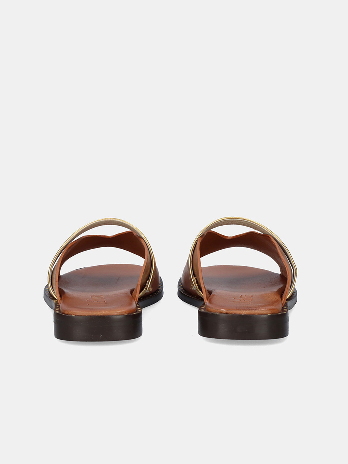 RIGA-220 LEATHER CAMEL GOLD