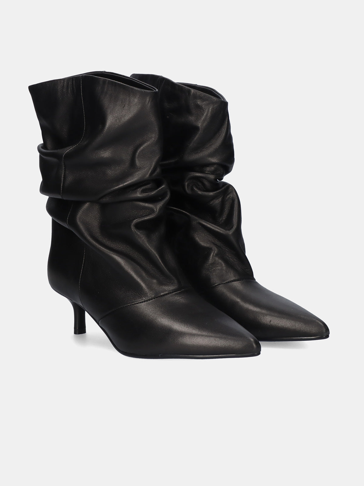 RITA-068 LEATHER BLACK