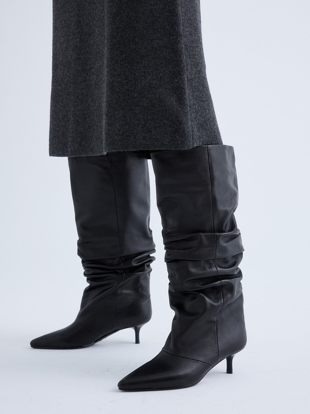 RITA-364 LEATHER BLACK