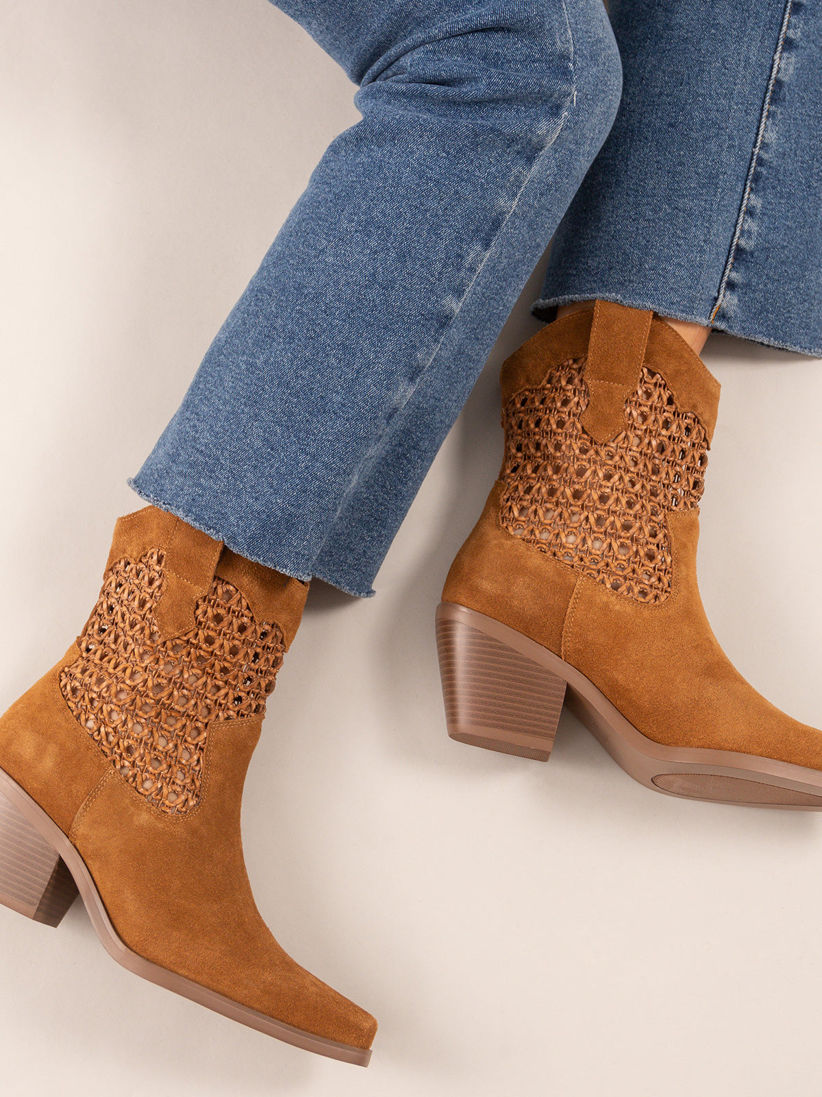 SANSE-1651 SUEDE BROWN