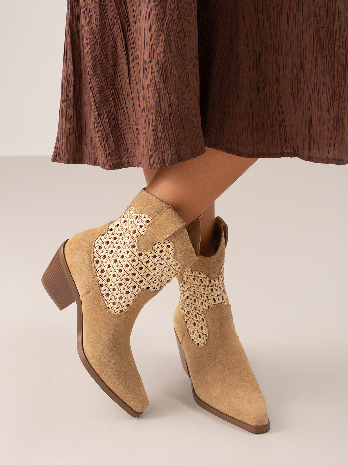 SANSE-1651 SUEDE OFFWHITE