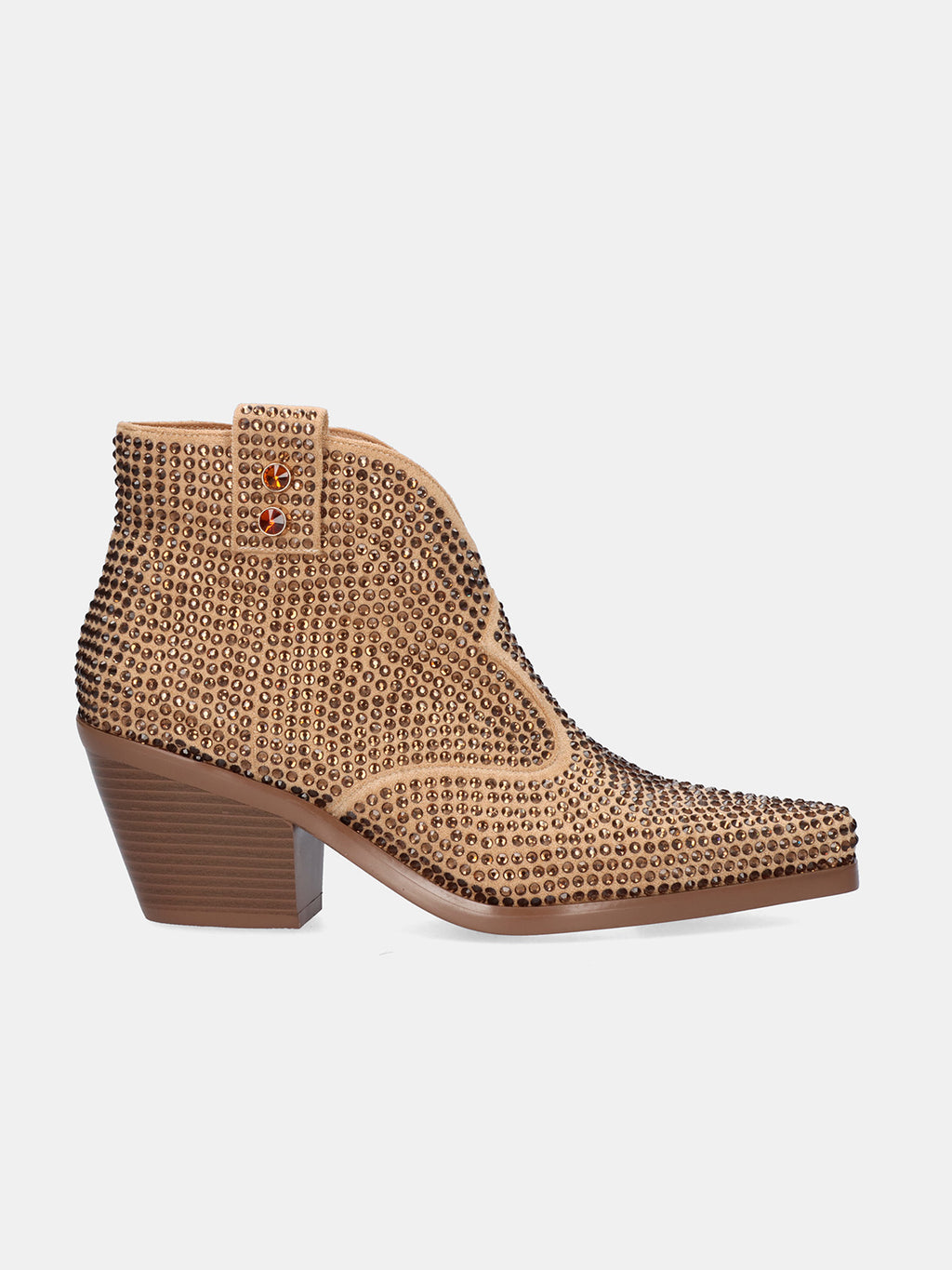 SANSE-593 STRASS BROWN