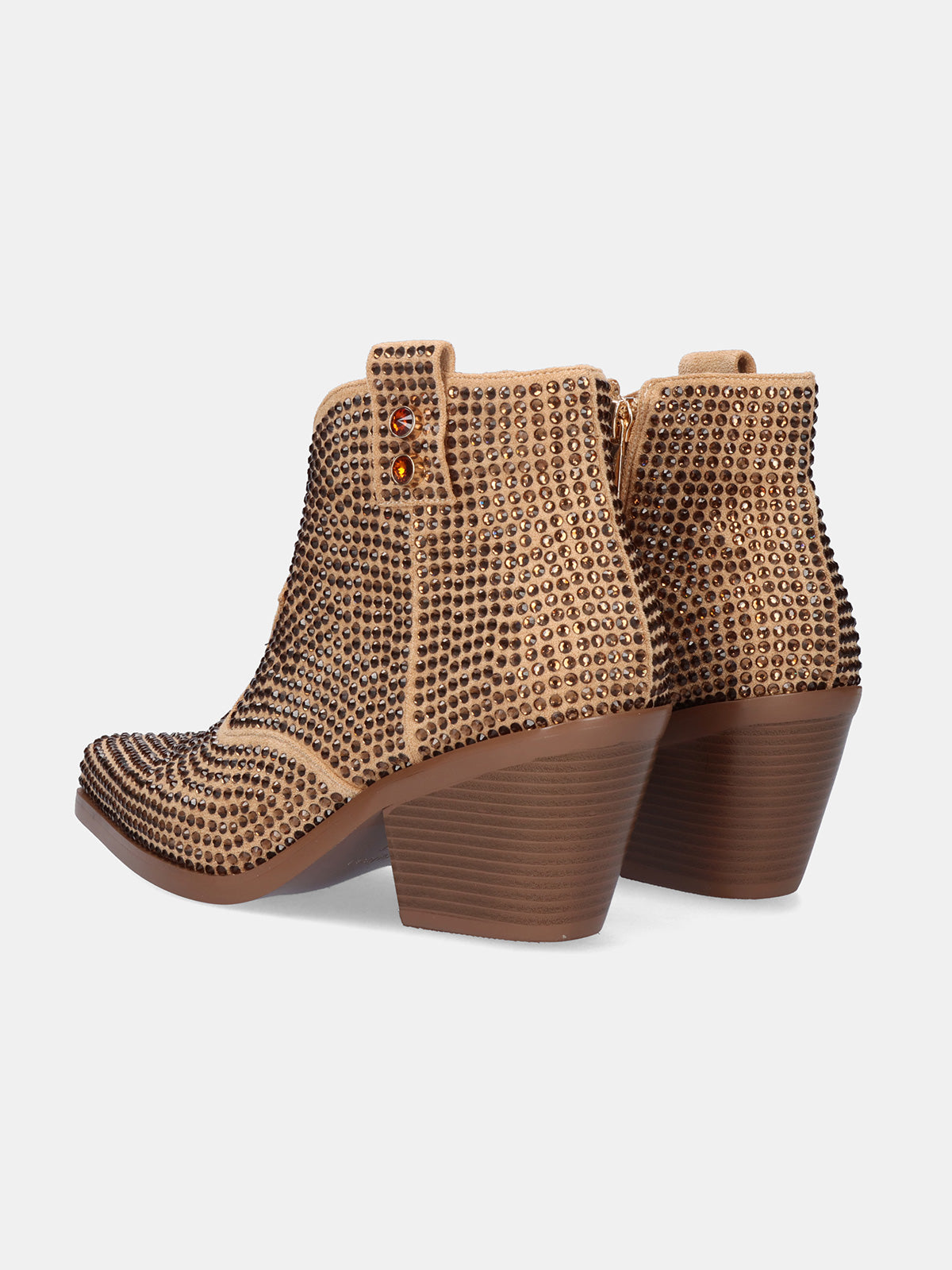 SANSE-593 STRASS BROWN