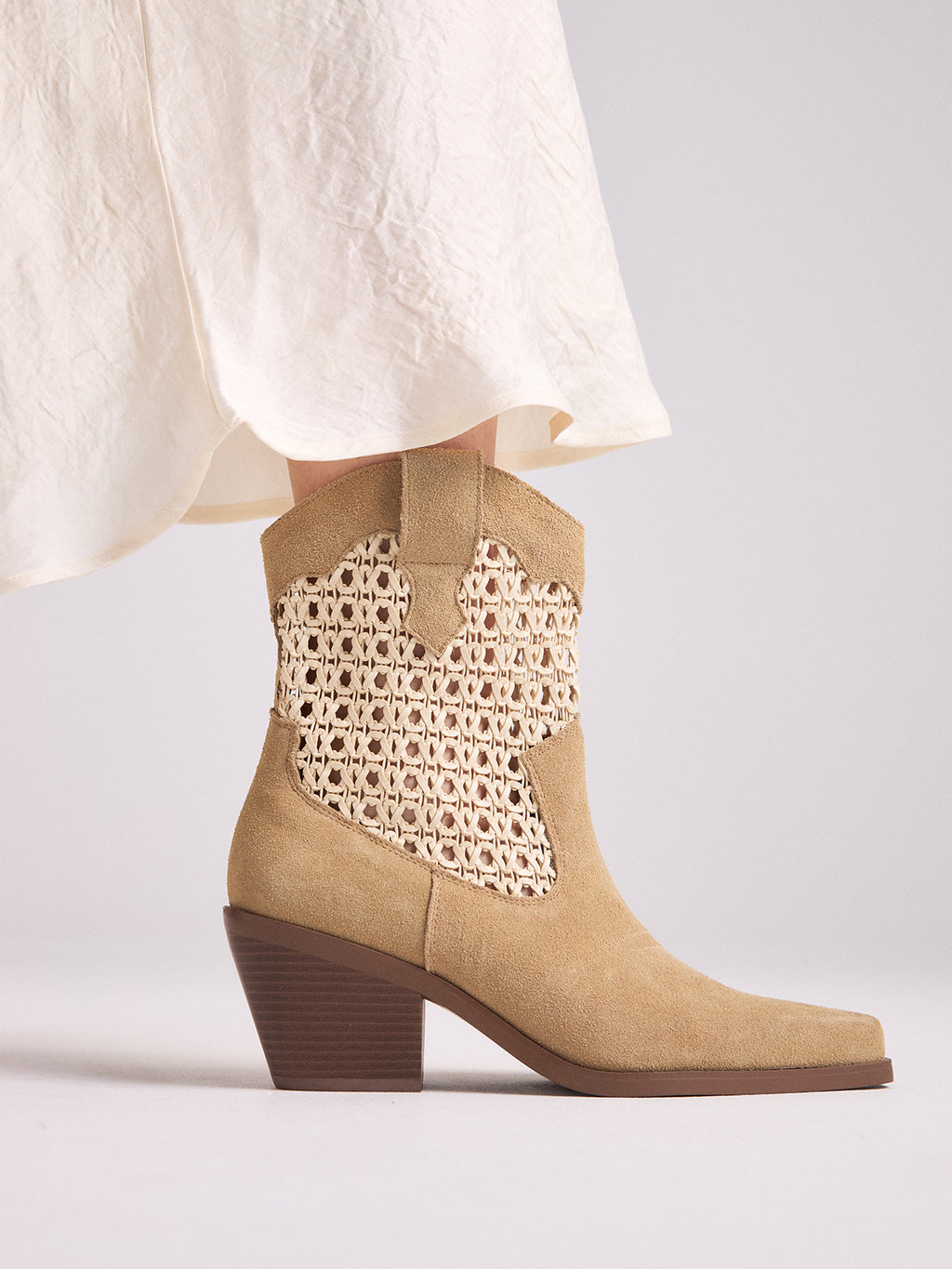 SANSE-1651 SUEDE OFFWHITE