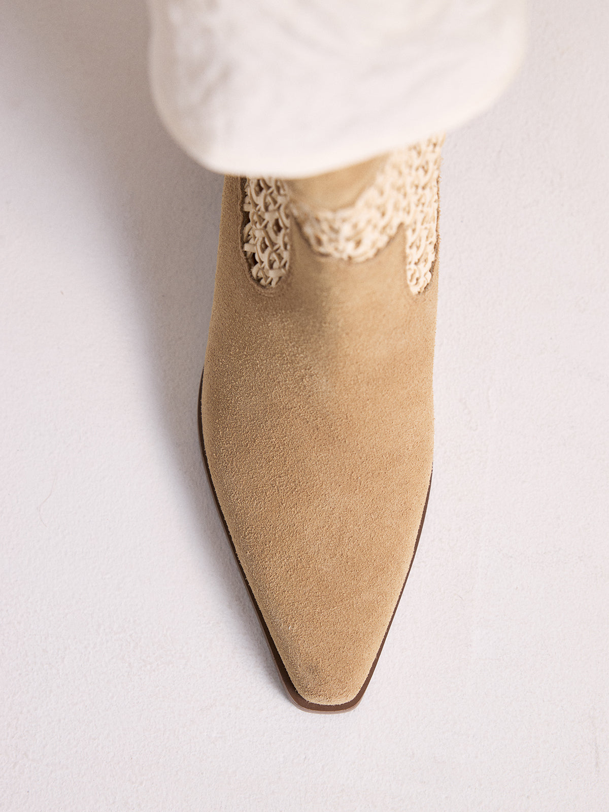 SANSE-1651 SUEDE OFFWHITE