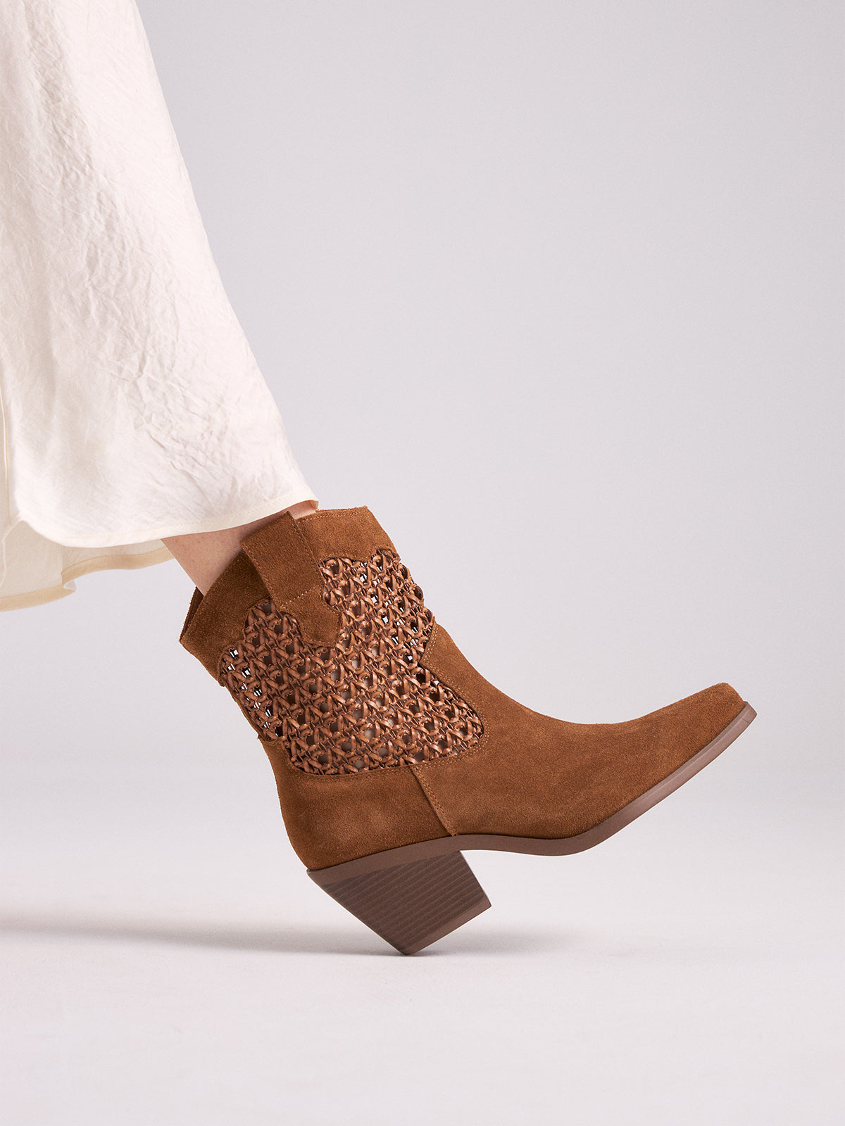 SANSE-1651 SUEDE BROWN