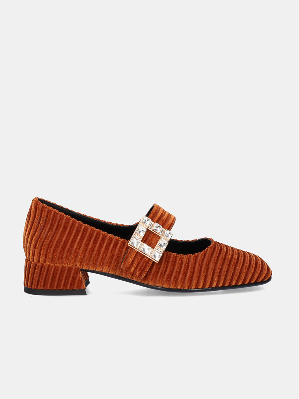 SOFIA-100 VELVET BROWN