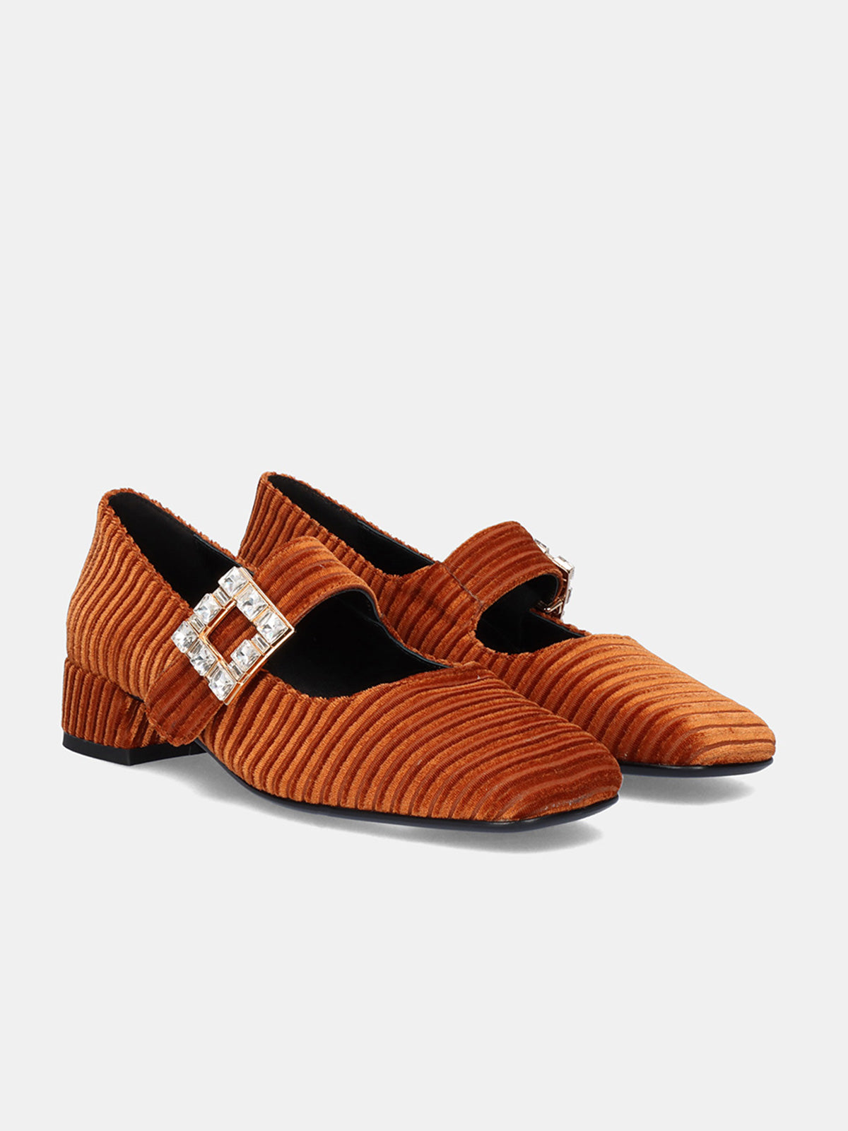 SOFIA-100 VELVET BROWN