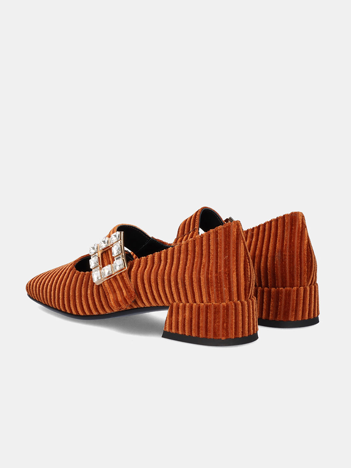 SOFIA-100 VELVET BROWN