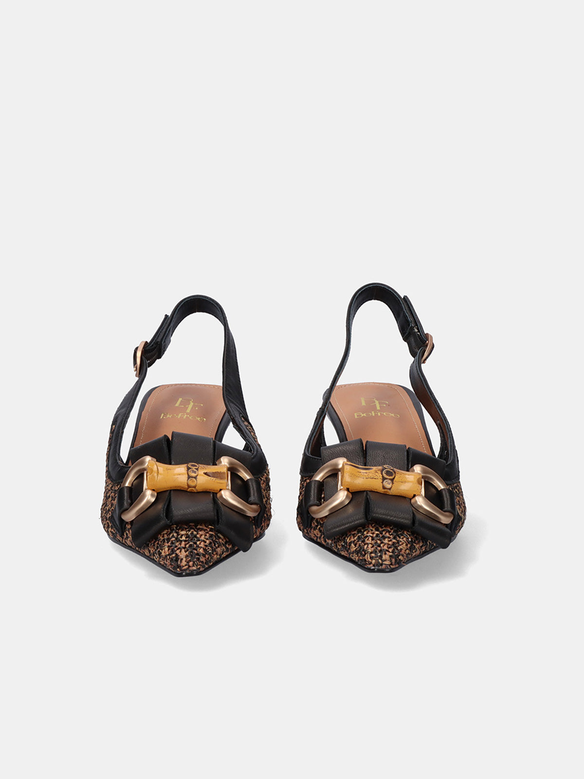 VALENTINA-1636 RAFFIA BLACK
