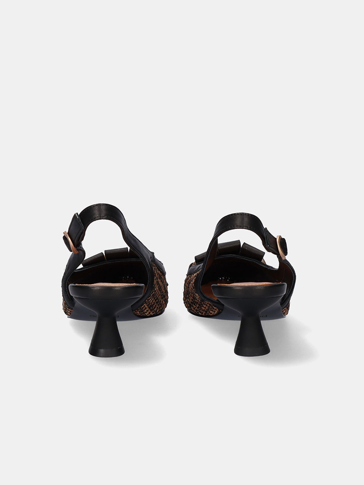 VALENTINA-1636 RAFFIA BLACK