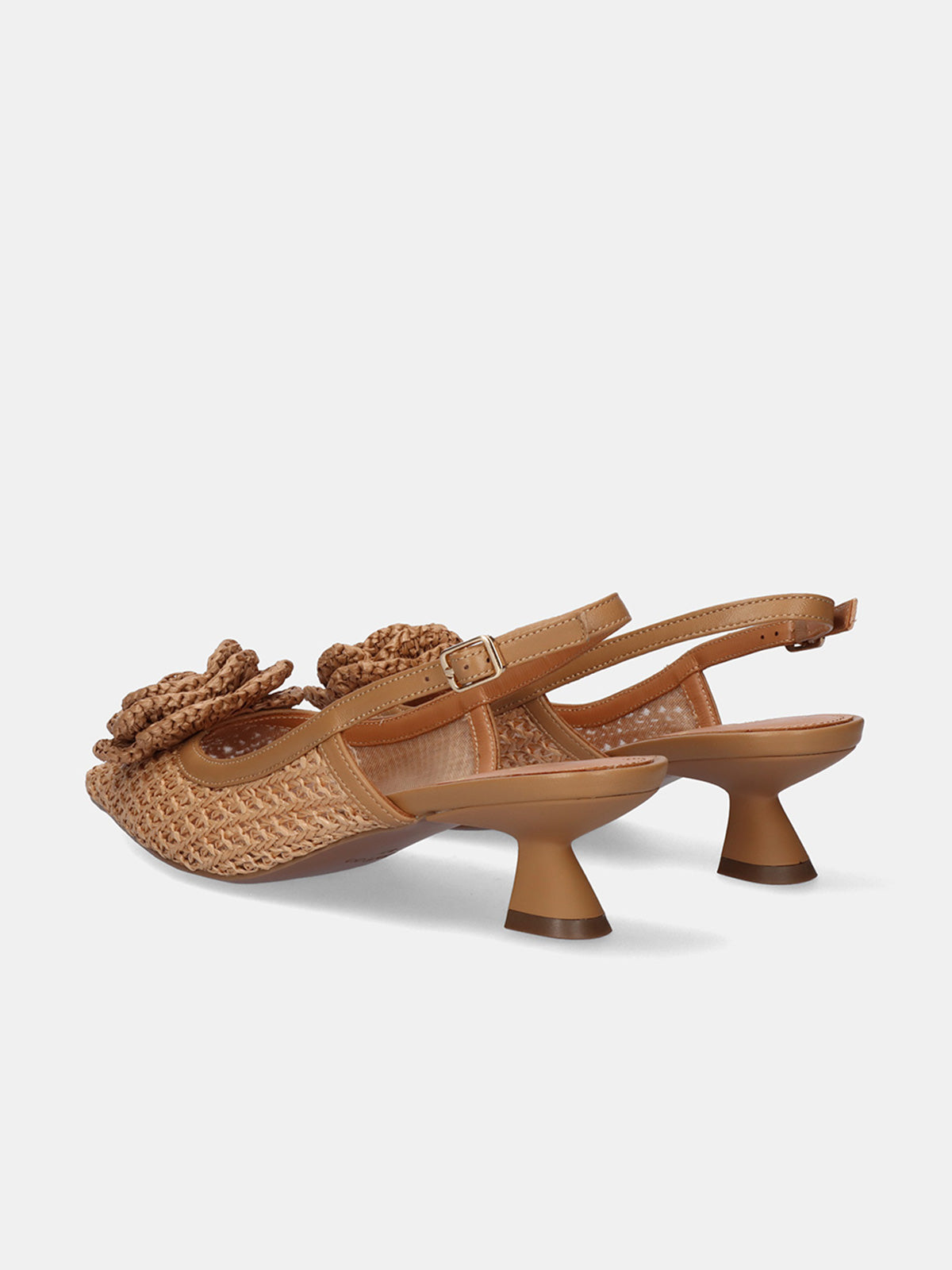 VALENTINA-1637 RAFFIA CAMEL