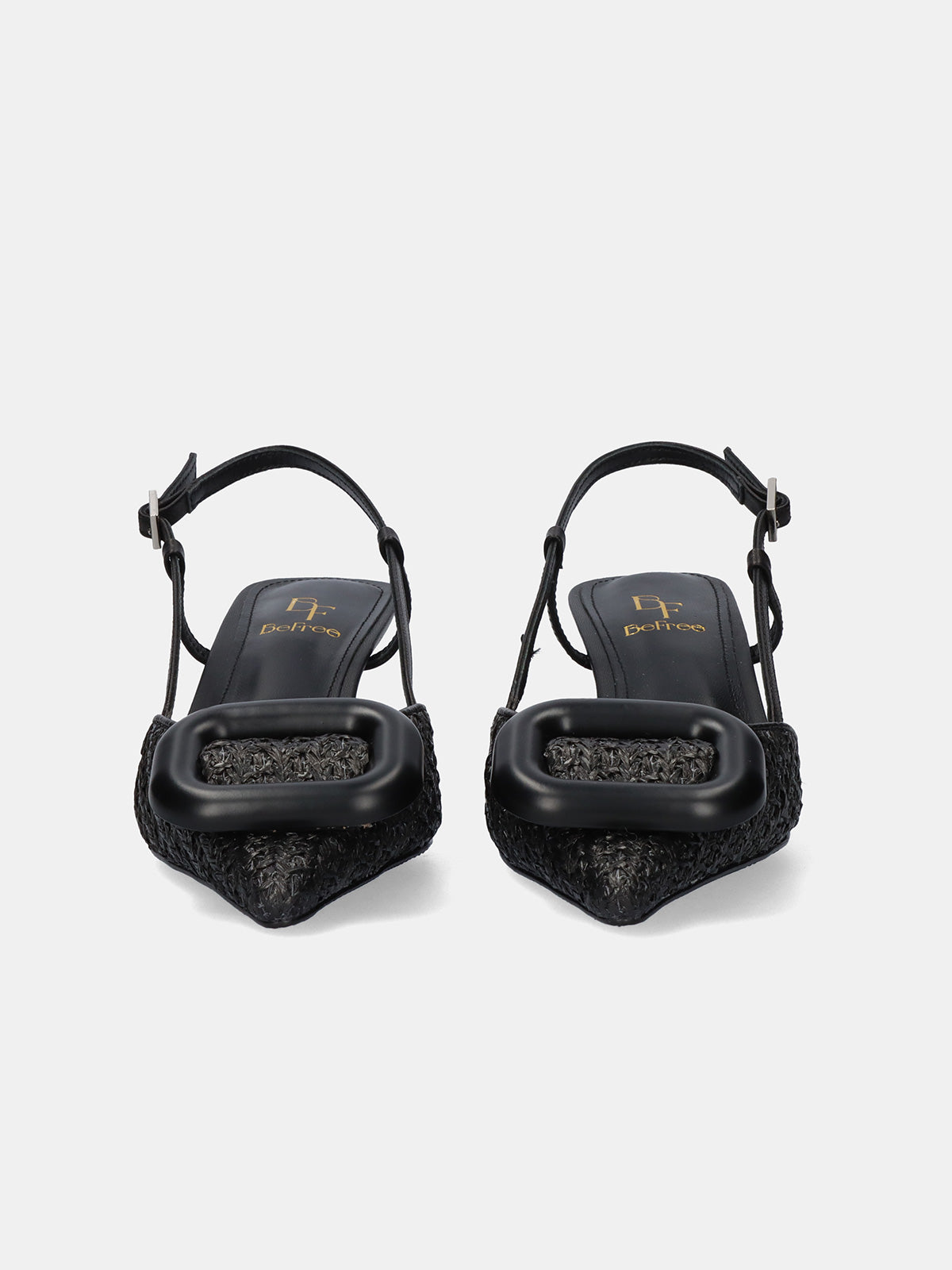 VALENTINA-4094 RAFFIA BLACK