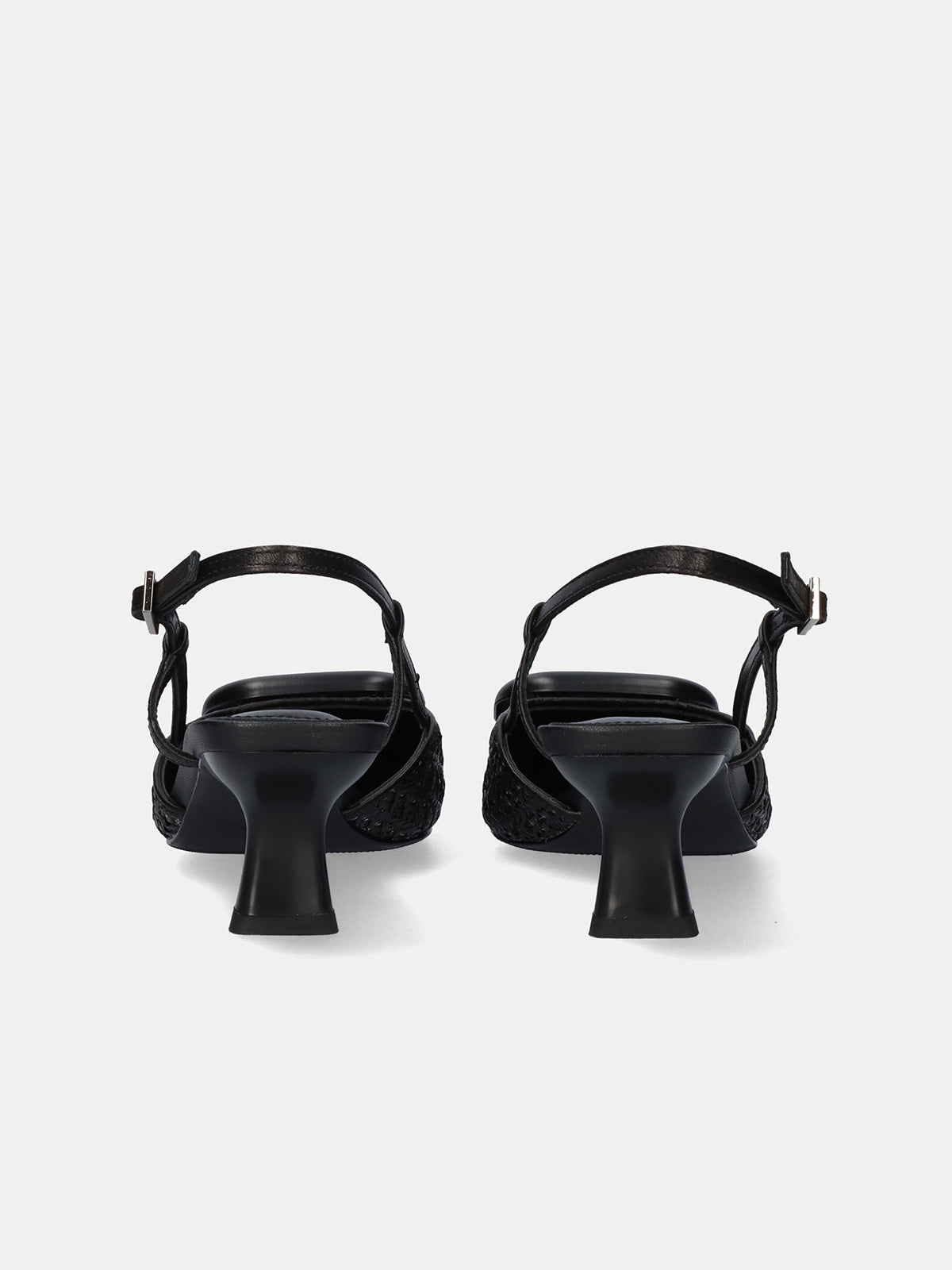 VALENTINA-4094 RAFFIA BLACK