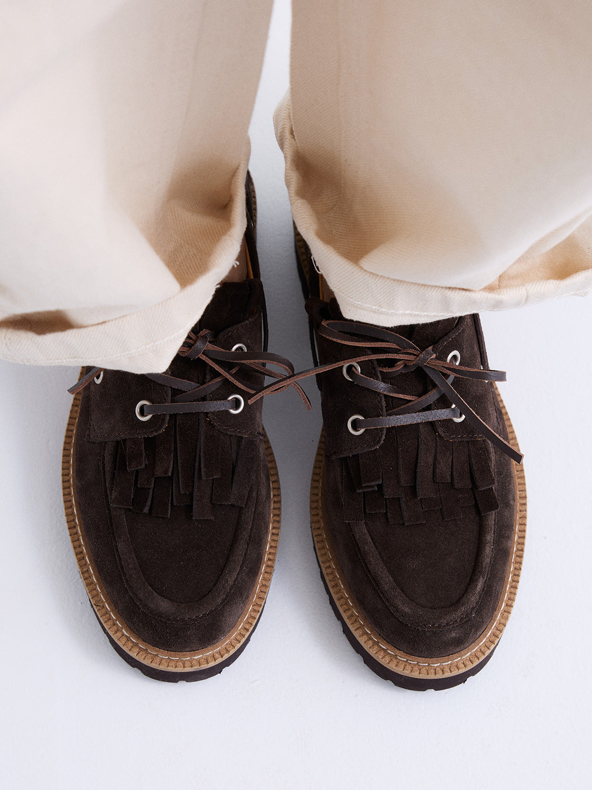 VELA-12 SUEDE CHOCOLATE