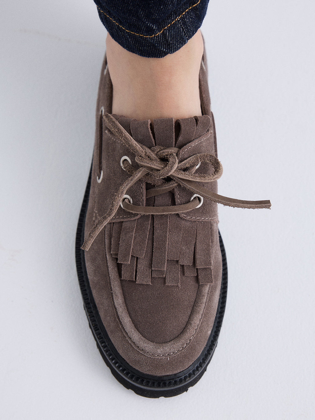 VELA-12 SUEDE TAUPE