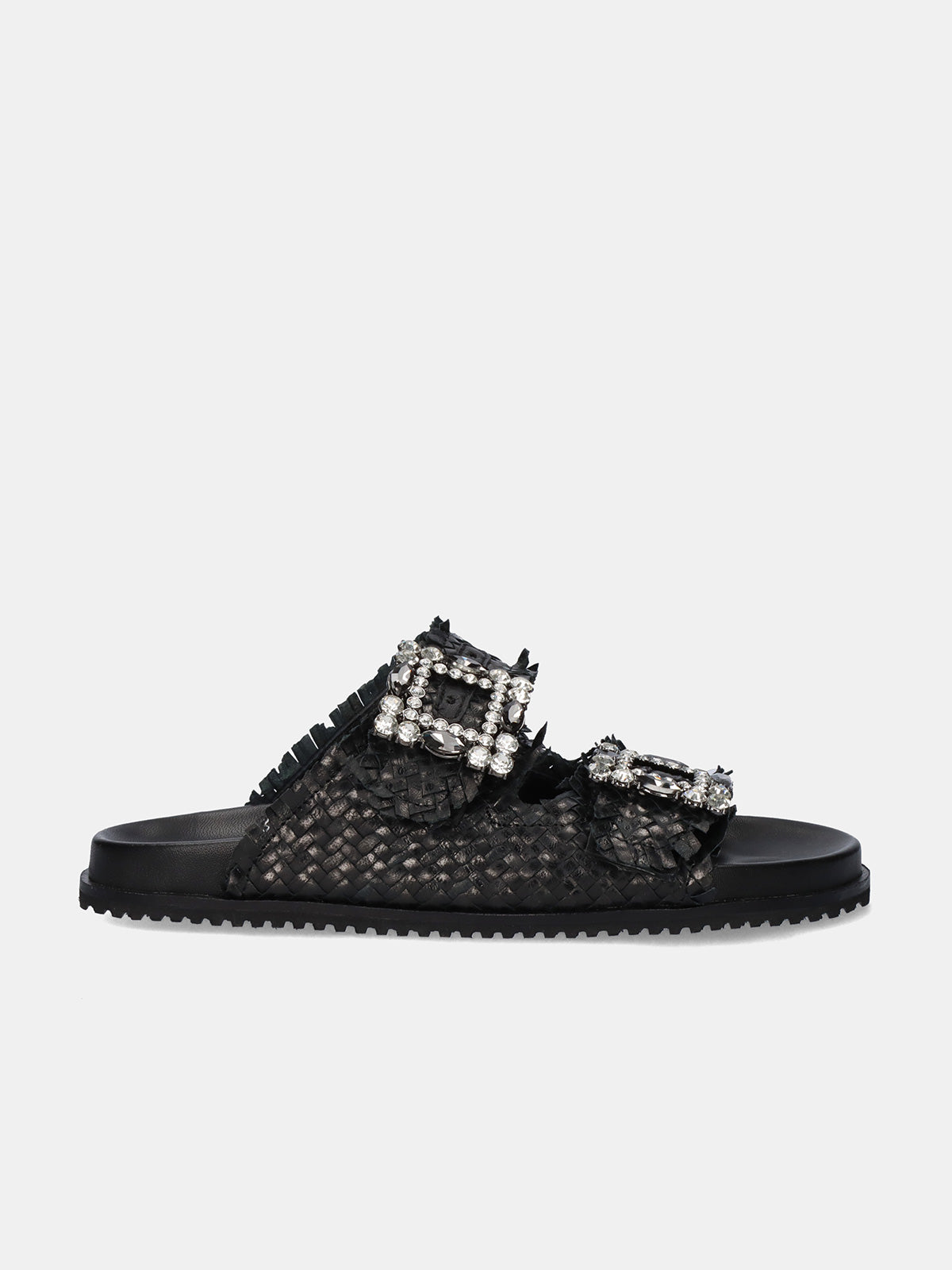 VICKY-271 LEATHER BLACK