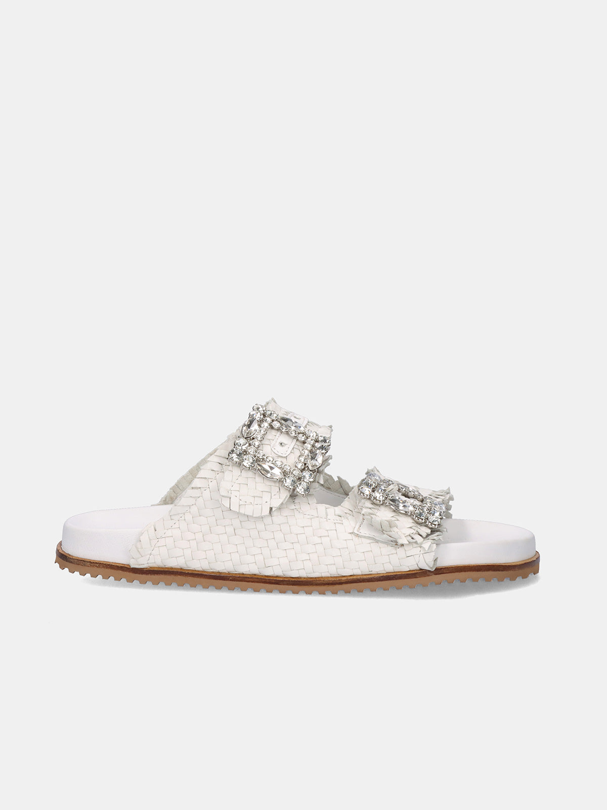 VICKY-271 LEATHER WHITE