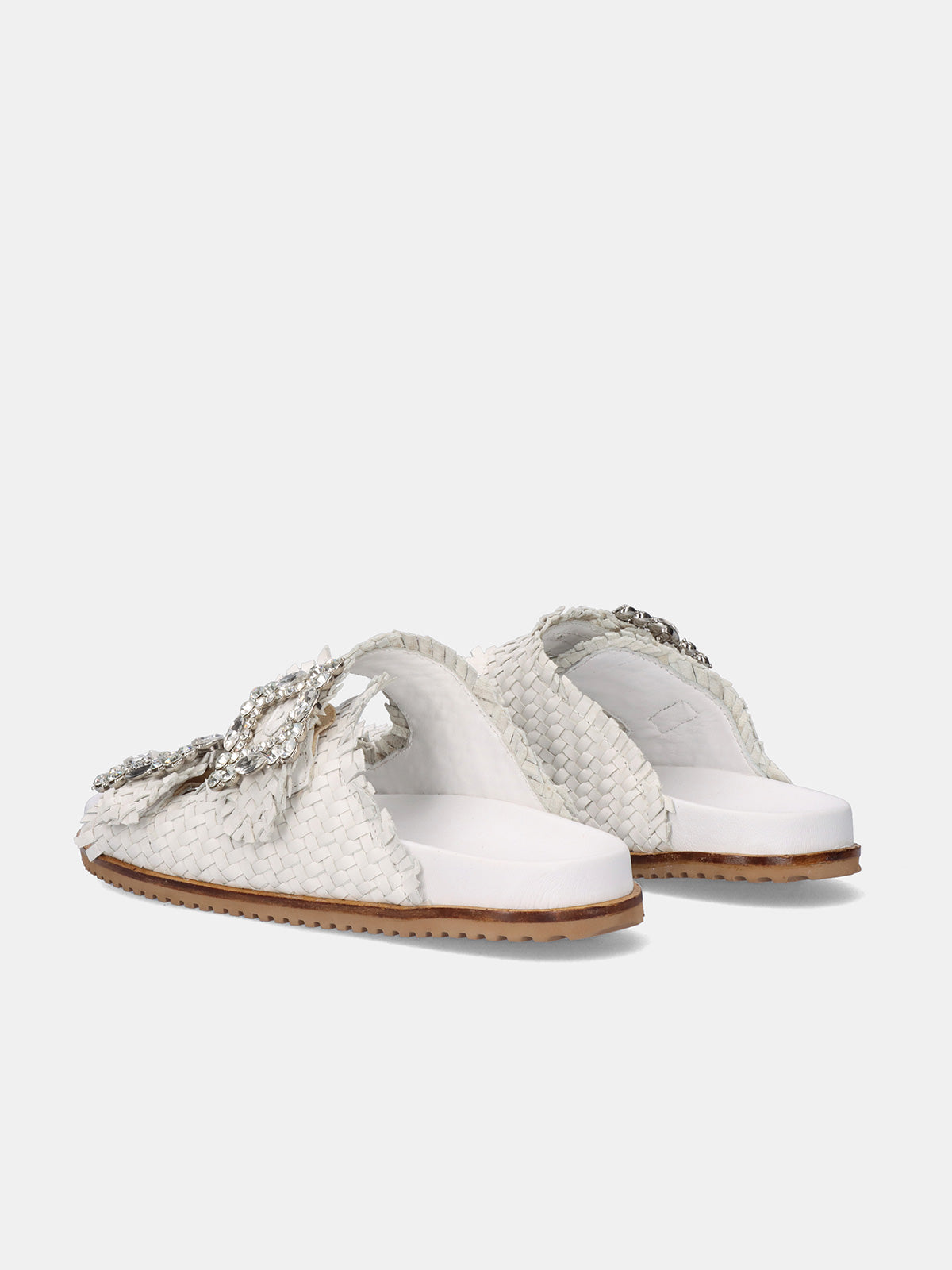 VICKY-271 LEATHER WHITE