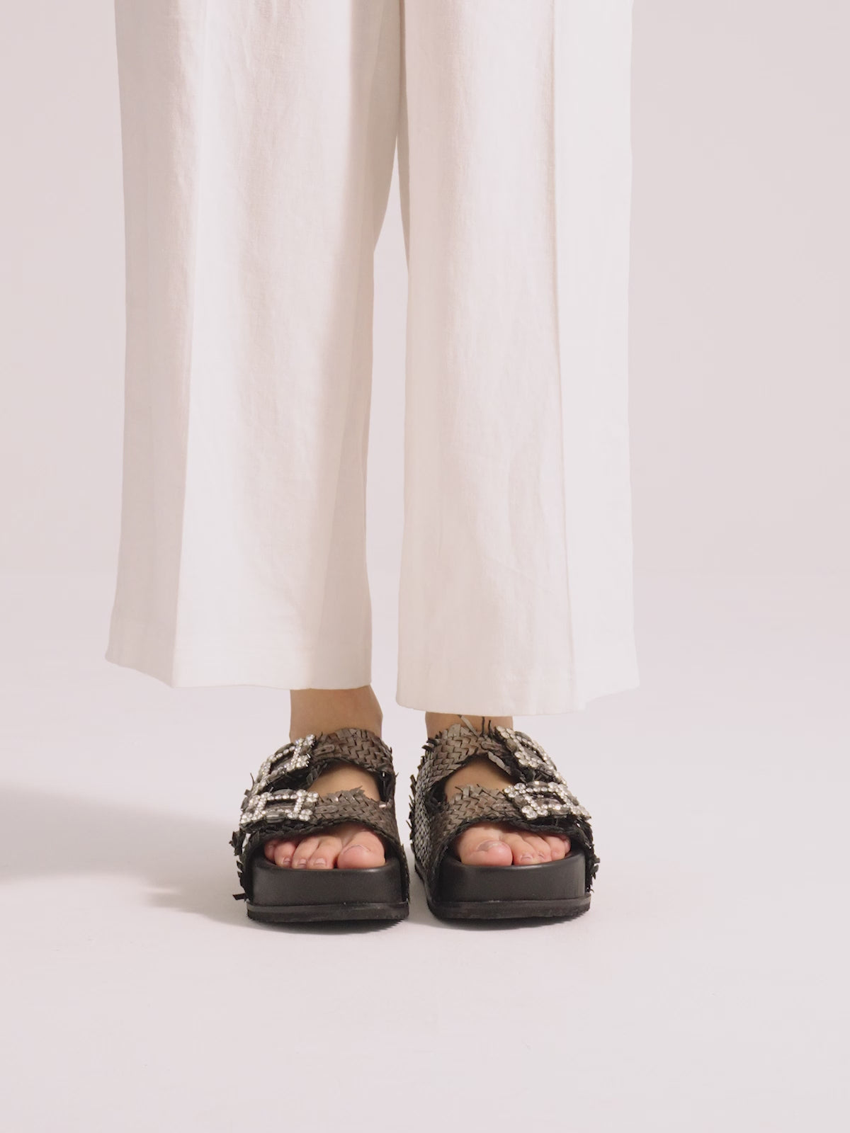 MARY-212 LEATHER PEWTER