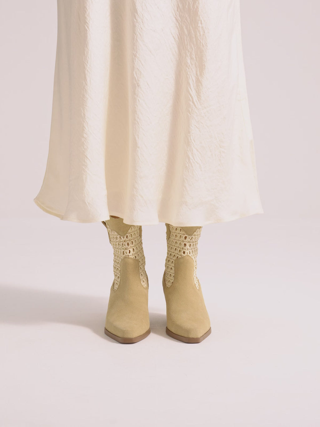 SANSE-1651 SUEDE OFFWHITE