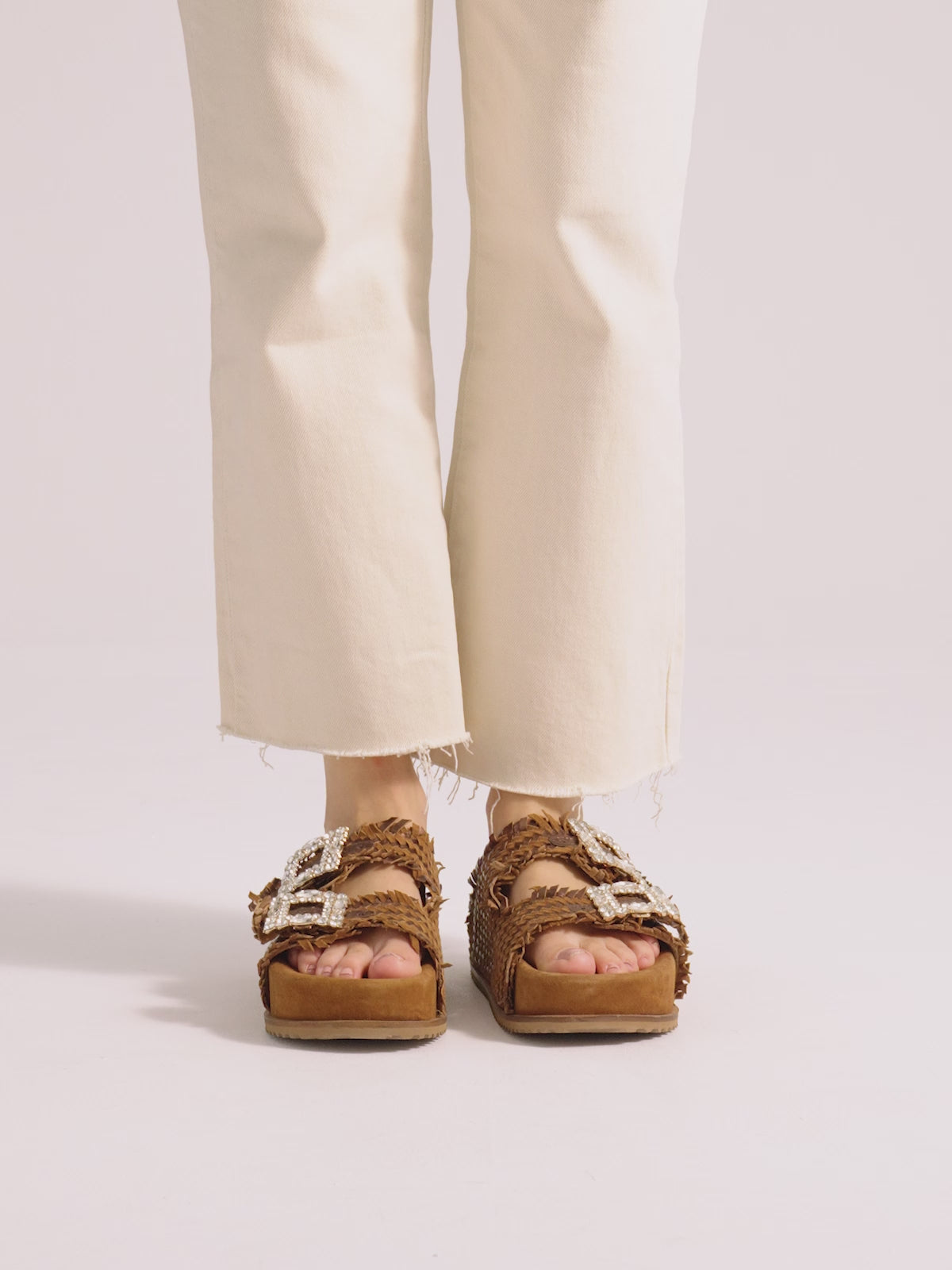 MARY-212 LEATHER CAMEL