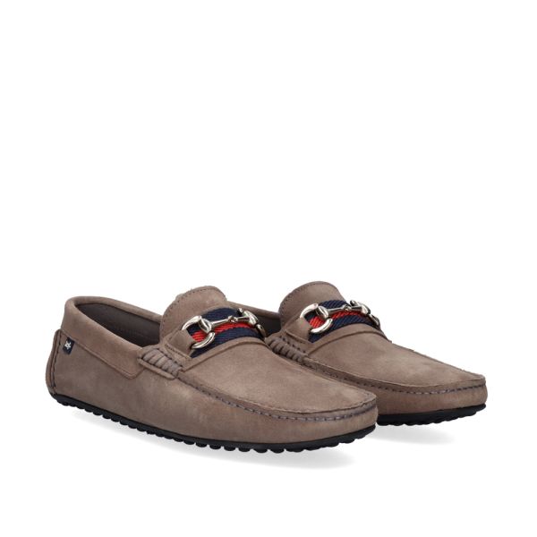 MOCASÍN CABALLERO SOLER-471 SUEDE GREY