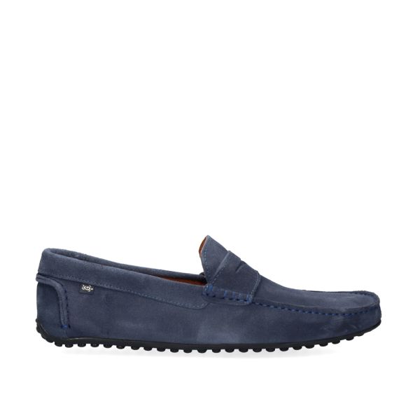 MOCASÍN CABALLERO SOLER-476 SUEDE BLUE