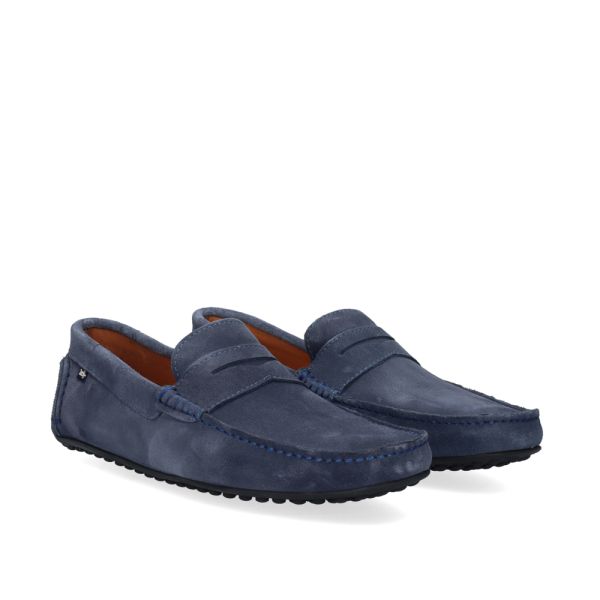 MOCASÍN CABALLERO SOLER-476 SUEDE BLUE