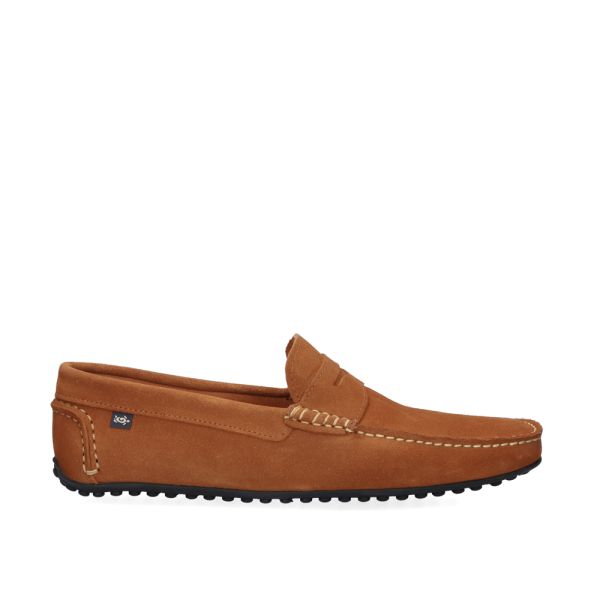 MOCASÍN CABALLERO SOLER-476 SUEDE CAMEL