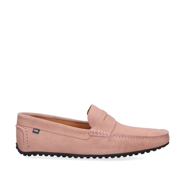 MOCASÍN CABALLERO SOLER-476 SUEDE PINK