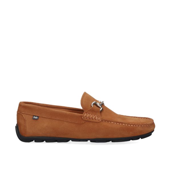 MOCASÍN CABALLERO SOLER-522 SUEDE CAMEL