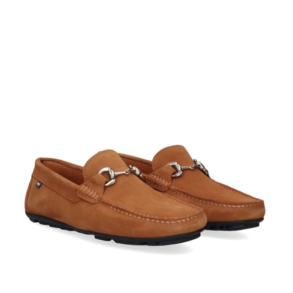 MOCASÍN CABALLERO SOLER-522 SUEDE CAMEL