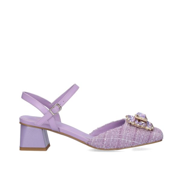 SANDALIA TACON DE BEFREE JULIE-400 PURPLE