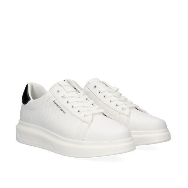 SNEAKER CABALLERO MARCELLO-2215B LEATHER WHITE