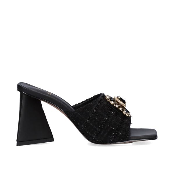 SANDALIA TACON MARTINA-600 NEGRO