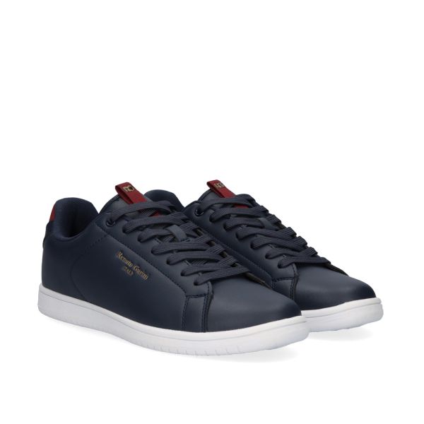 SNEAKER CABALLERO RENATO-00908 LEATHER BLUE