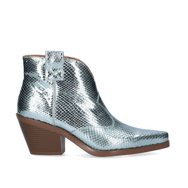 BOTIN COWBOY SANSE-373 SNAKE CELESTE