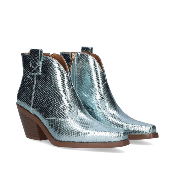 BOTIN COWBOY SANSE-373 SNAKE CELESTE