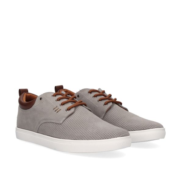 SNEAKER CABALLERO ZEUS-005 SUEDE GREY