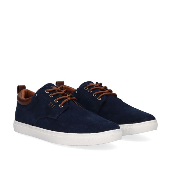 SNEAKER CABALLERO ZEUS-005 SUEDE BLUE