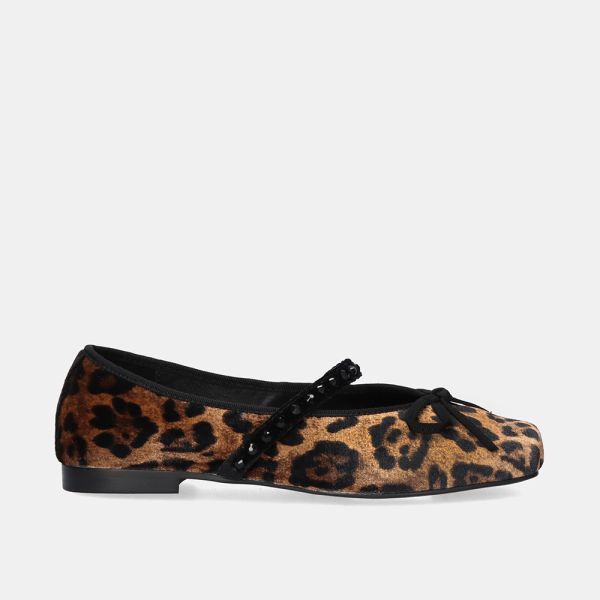 BAILARINAS CELIA-200 VELVET LEOPARD